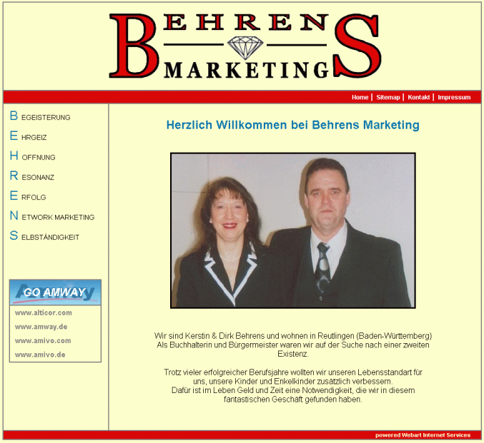 Copyright: Behrens Handels- und Vertriebsf�rderung